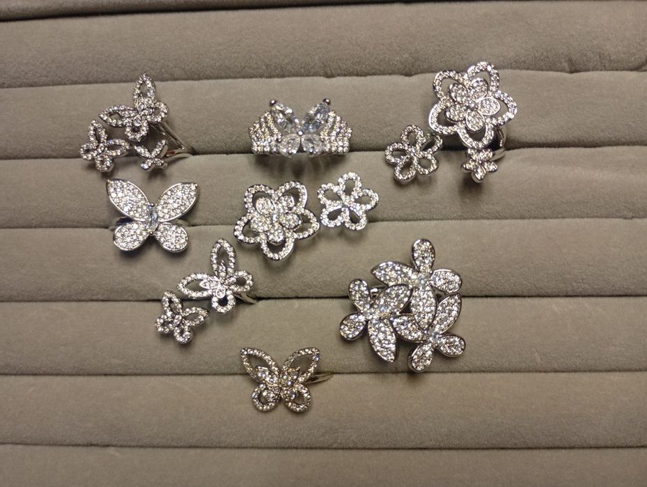 Колечки в стиле Graff