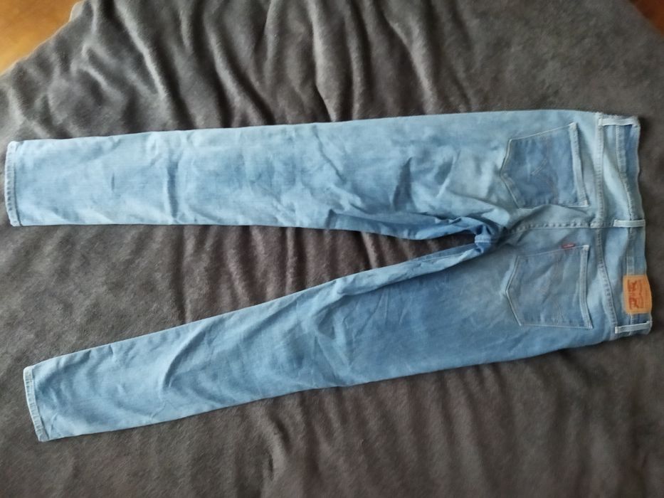 Spodnie jeansy jeansowe Levi's klasyczne dżinsy