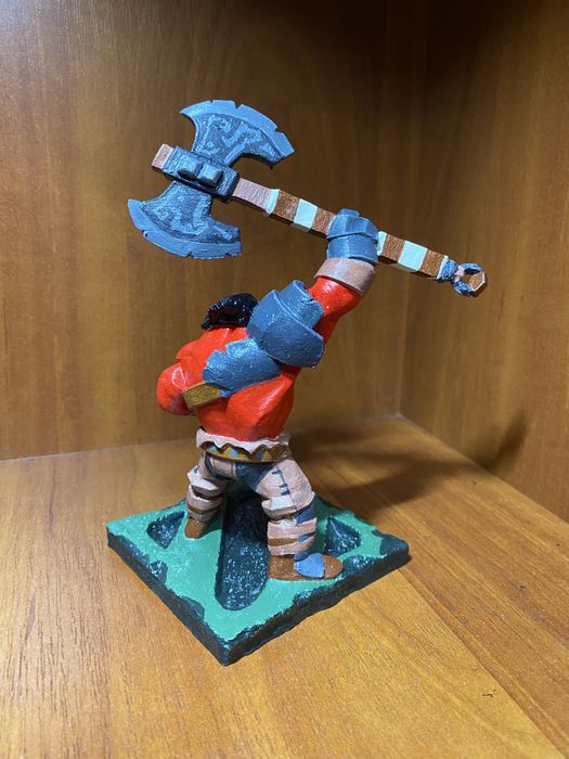 Фігурка Axe Dota 2 ручная робота 3д печать