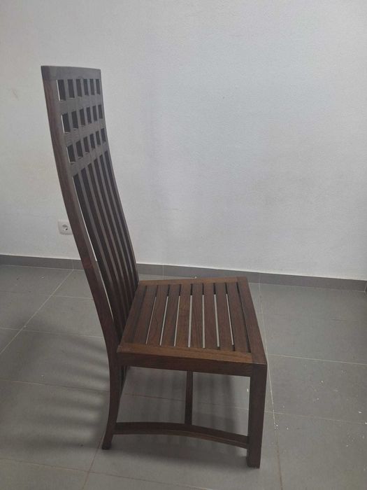 Mesa Extensível Madeira de Castanho