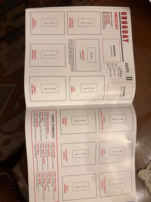 caderneta Panini México 70
