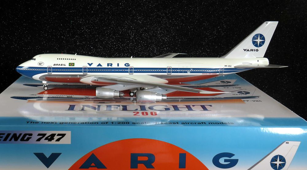 Varig Boeing 747-2L5B ( PP-VNC ) extremamente raro.