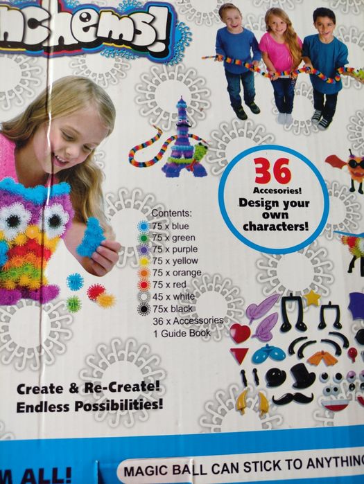 Bunchems! Kolorowe rzepy. Ponad 400 elementów.