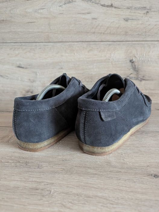 Замшевые мокасины Кларкс Clark’s Wallabee 8,5 G 42-43 р 28 см