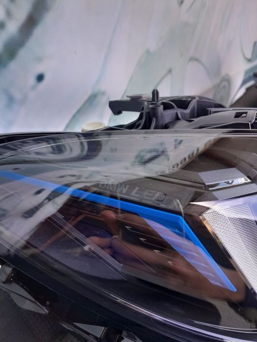 Фари передні Shadow line на BMW i4 G26 рестайлінг 24-25 року