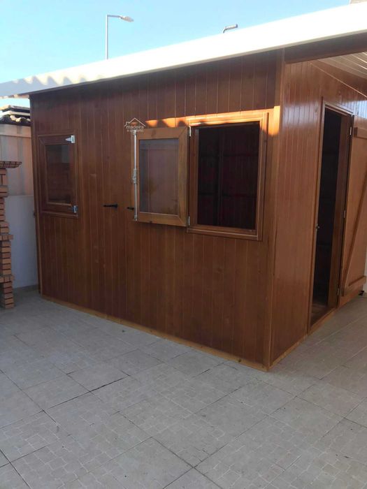 abrigo de jardim - Madeira&Conforto - cmb.16