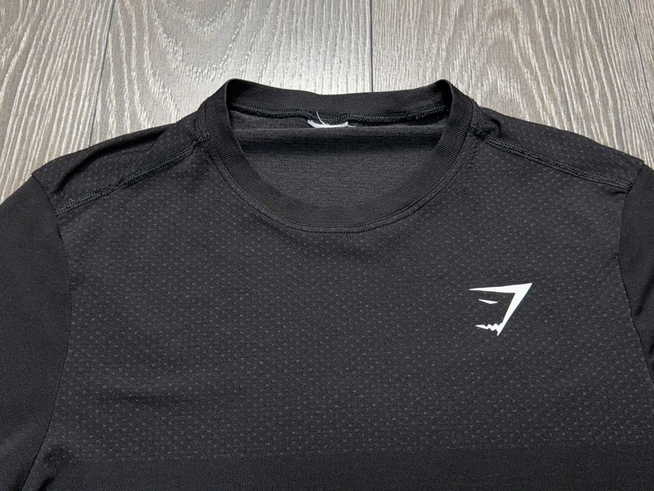 Gymshark чоловіча компресійна футболка кофта на довгий рукав лонгслів