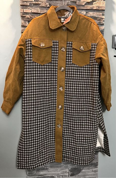 Płaszcz damski oversize