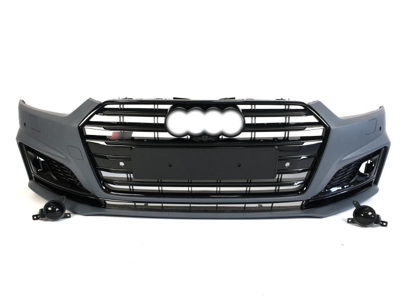 Передній бампер ( в стилі S5 ) V1 на Audi A5 B9 2016-2020 року ауди а5