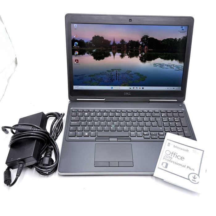 Dell Precision 7520 i7-6820HQ 16GB SSD512GB M2200 FHD Win11Pro+OfficePL FV GW12m