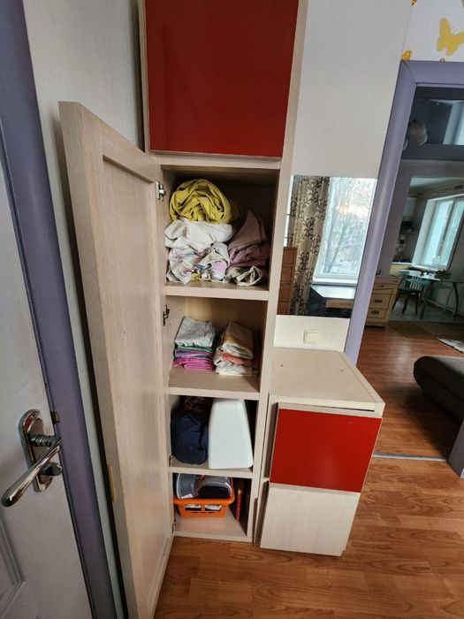 Продам шкаф-пенал + тумба комод для дитячої / підліткової кімнати