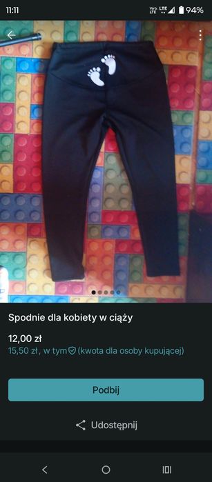 Ciuchy dla kobiety w ciąży