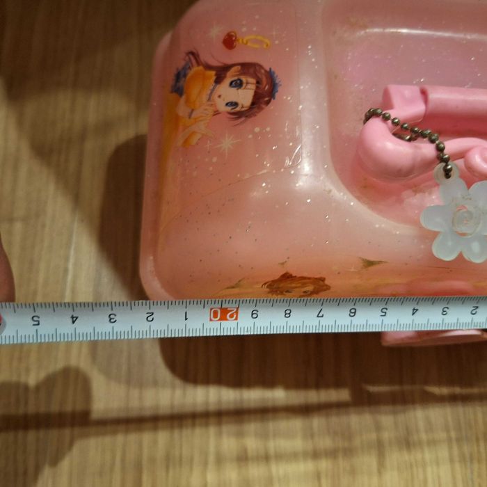 Kasetka pudełko kosmetyczka dla dziewczynki na biżuterię