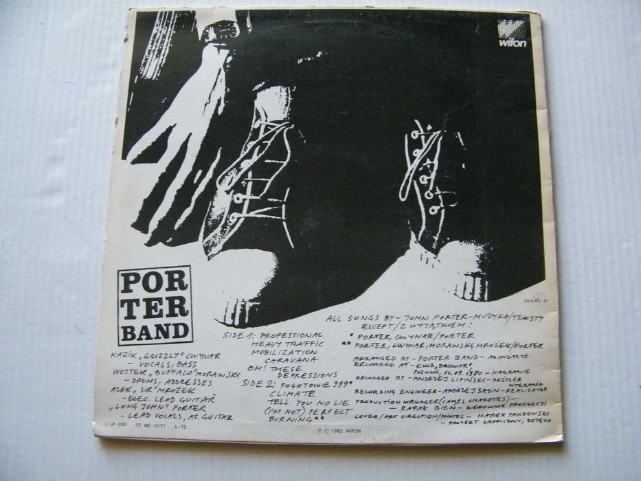 Porter Band Mobilization winyl 1982