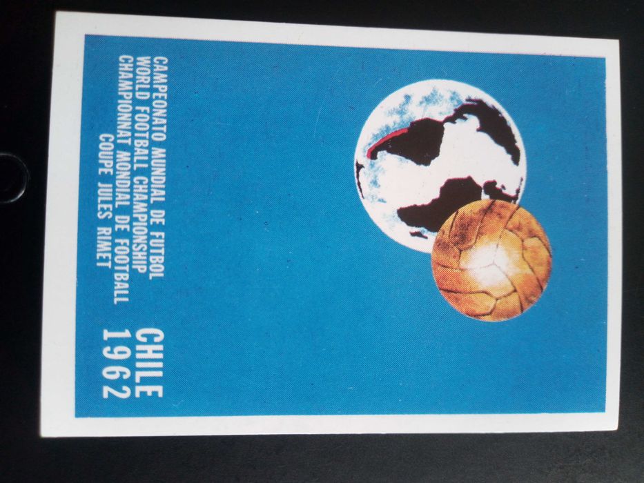Cromo Panini World Cup Story Chile 1962
