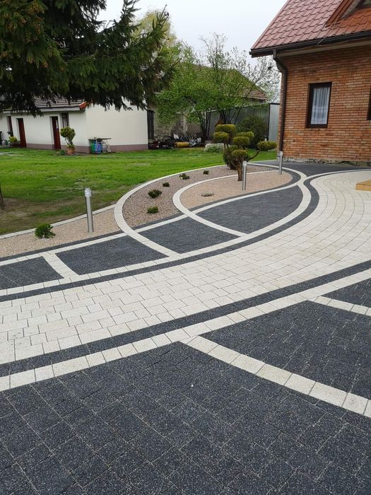 Brukarstwo układanie kostki brukowej Proszowice Kocmyrzów Kazimierza W
