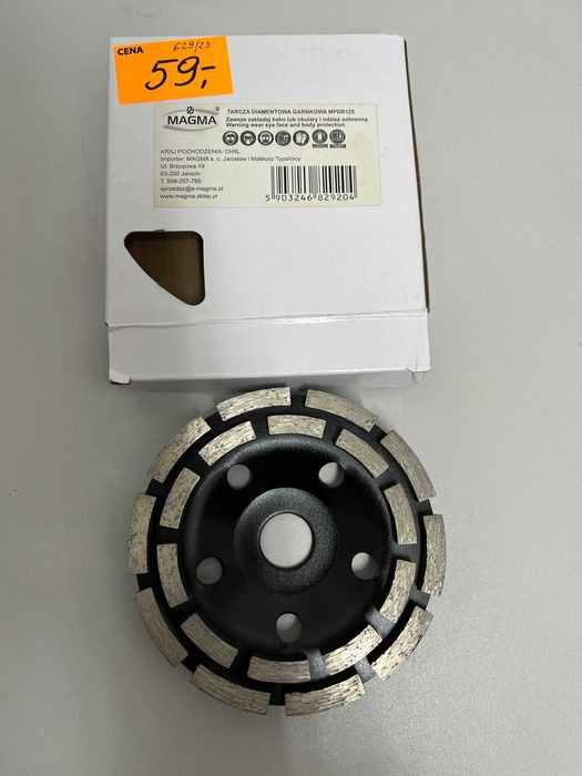 Tarcza Diamentowa Garnkowa MPDR125 * Komis Madej Gorlice