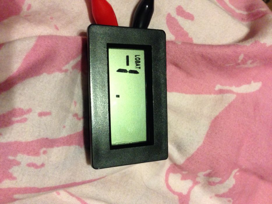 Voltomierz LCD. Tychy.