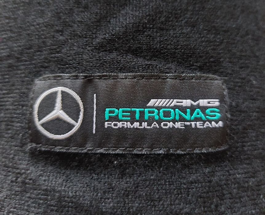 Hugo Boss x Mercedes sweter rozpinany męski wełniany r. M