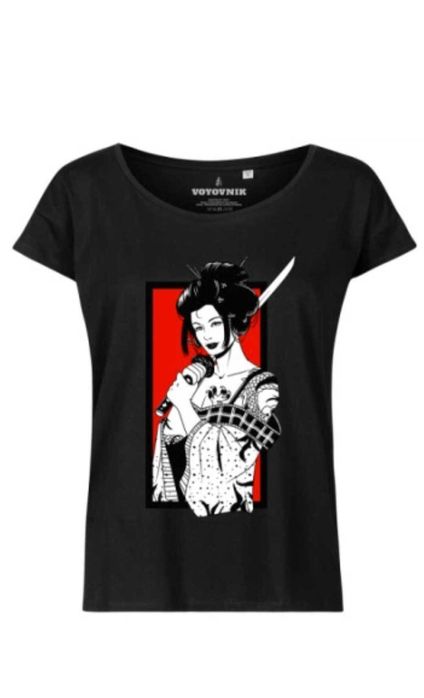 Футболка жіноча Geisha Sword Voyovnik
