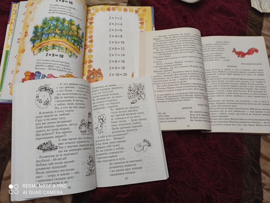 Підручники.(Учбові книжки 2кл)