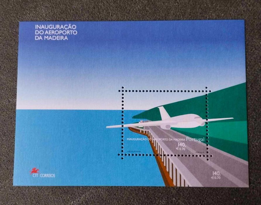Bloco nº 235 – Inauguração do Aeroporto da Madeira