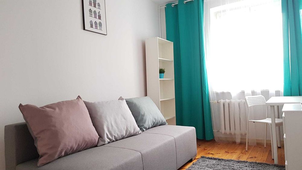 Pokój 10 m² przy metrze Imielin – 1550 zł z mediami, Ursynów