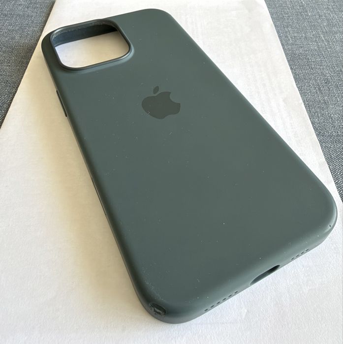 Capa em silicone com Magsafe para iPhone 16 Pro Max - azul denim