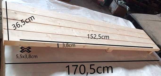 Rusztowanie warszawskie solidne z 12 ram grube  dostawa cała Polska