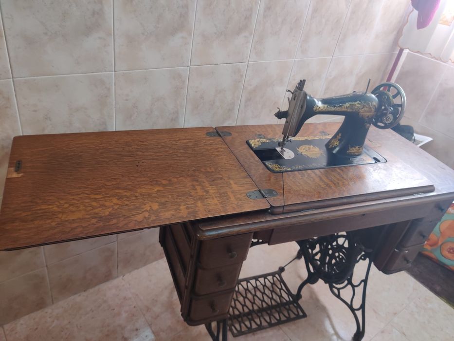 Máquina de costura vintage