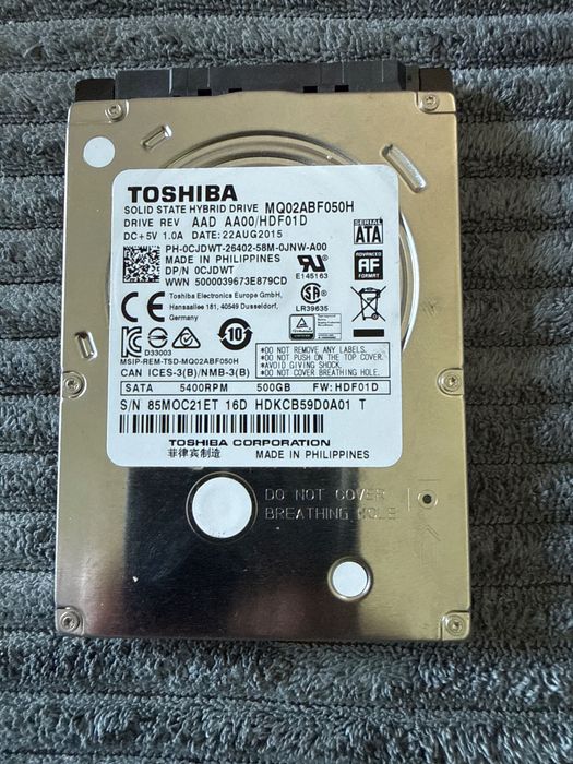 Solid state hybrid drive