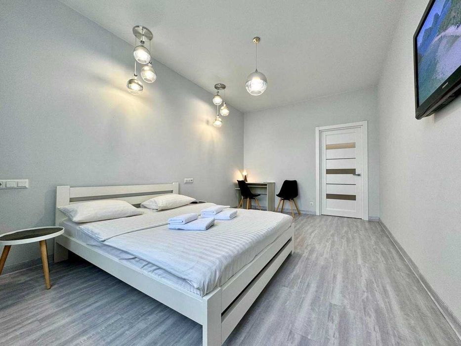 ApartPoltava Елітна НОВОБУДОВА новий ремонт Тропічний душ, фіск.чек