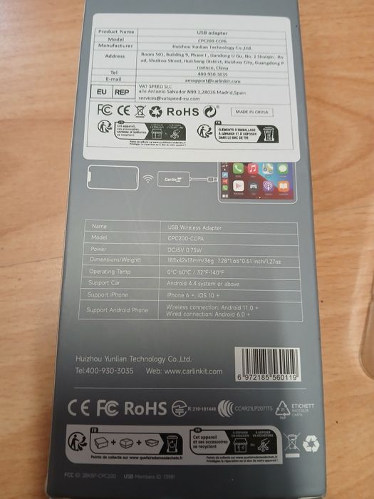 Adapter usb Carlinkit