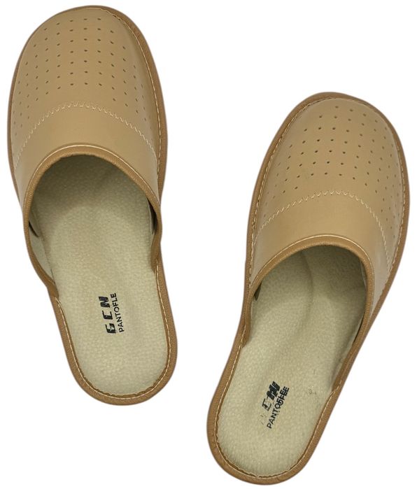 Kapcie Męskie Skórzane PREMIUM Pantofle Domowe Wygodne 35-46