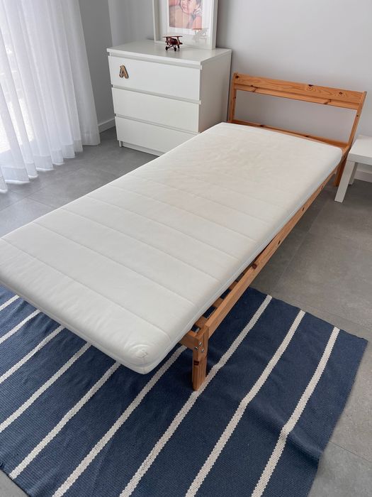 Cama criança 90x200 - colchão - estrado