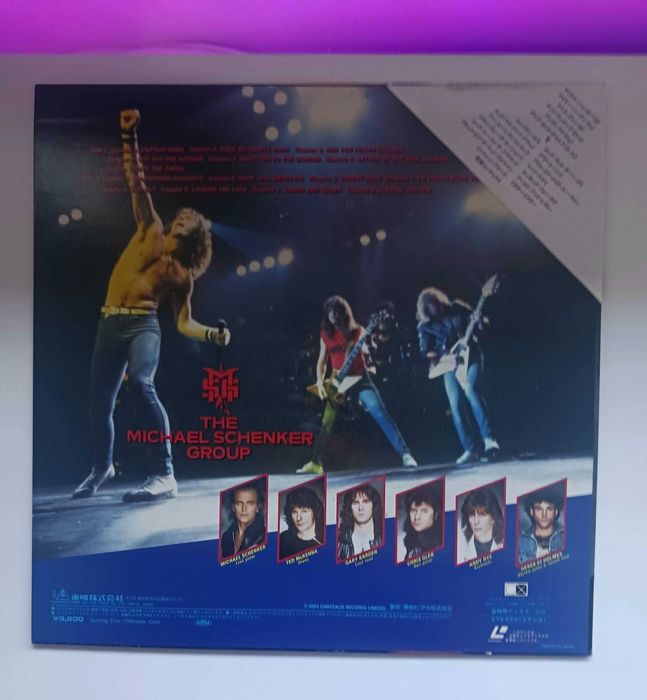 Laserdisc Laser disc The Michael Schenker