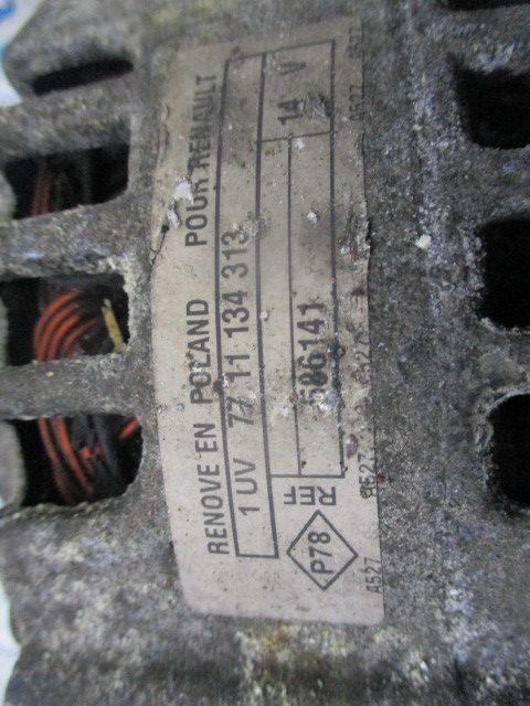 Alternador RENAULT Megane II (BM0/1_, CM0/1_)