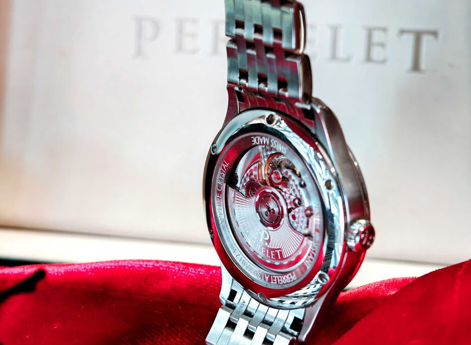 Zegarek Automatyczny Perrelet Weekend 3 Hands 39mm A1300/4 Komplet Box
