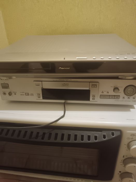 Leitor DVDs a funcionar
