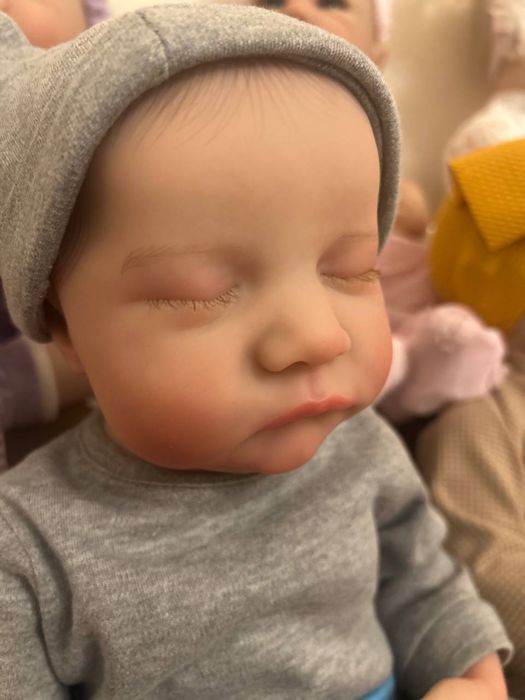 Лялька реборн Reborn Levi Левік мʼяконабивним тілом хлопчик пупс кукла