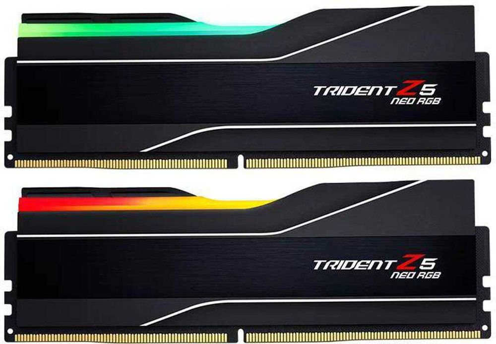 G.Skill Kit 32GB (2 x 16GB) DDR5 6400MHz Trident Z5 Neo RGB CL32 Black [AMD EXPO]