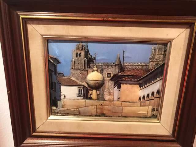 telas e quadros com e sem vidro