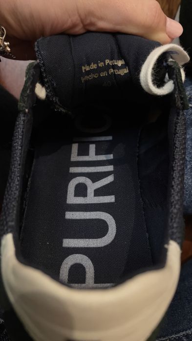 Sapatilhas purificação Garcia