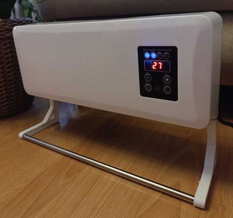 настінний обігрівач тепловентилятор пульт сушка дуйка таймер LED-екран