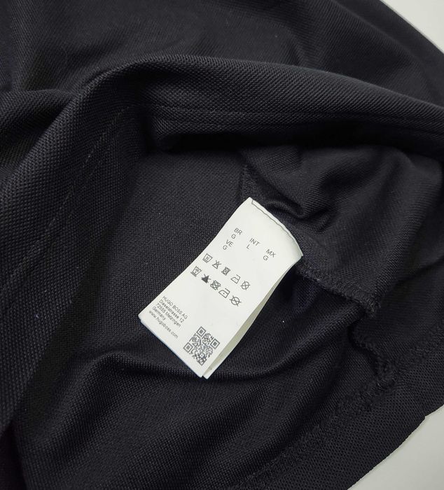 Hugo Boss Koszulka Polo Czarna Bawełniana Klasyczna Męska L