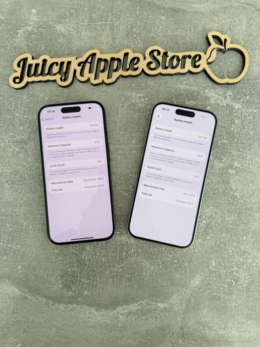 iPhone 15 Pro 512gb Silver & Black Titanium! Крутий айфон по гарній ціні!