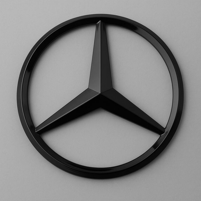 Simbolo traseiro mercedes