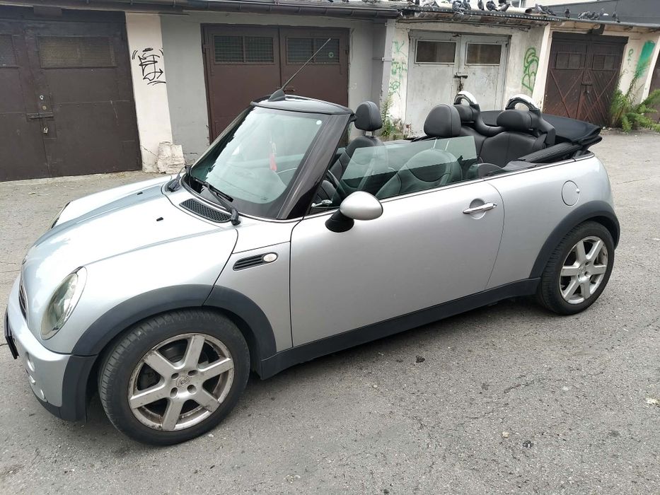Mini Cooper CABRIO super stan, bardzo bogate wyposażenie