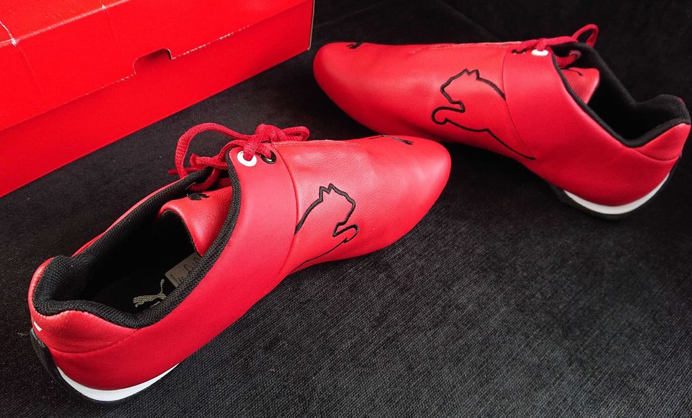 Buty Puma Future Cat Leather SF 305735 Rosso Corsa rozm. 41,5 (26,5cm)
