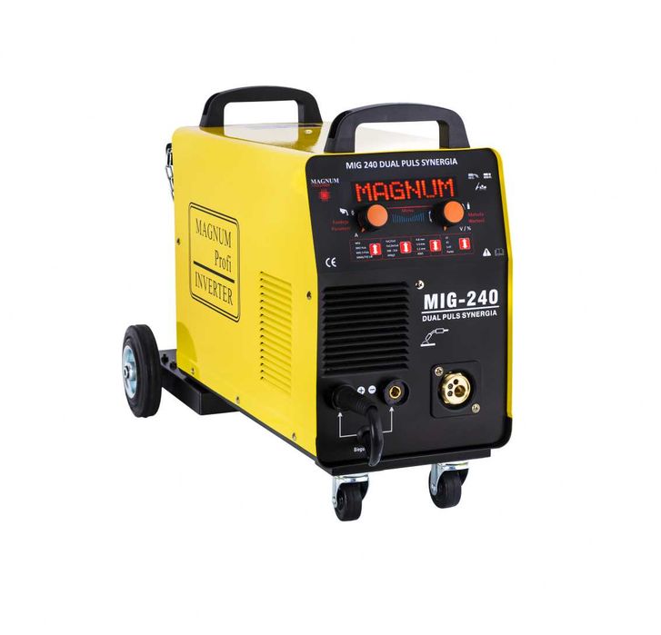 Spawarka Magnum MIG 240 DUAL PULS SYNERGIA -Najtaniej -Negocjuj